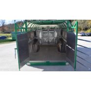 Rb65 - bétaillère à essieu hydraulique tout aluminium - Ets Querry - châssis tubulaire et circuit sécurisé_1