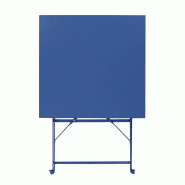 Table de terrasse carrée Perth bleu marine foncé | Bolero - FU540_1