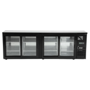 Arrière bar 4 portes en vitres coulissantes (+2°c à +8°c)_1