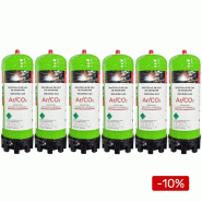 Bouteille de gaz jetable argon 98% co2 2% - 2,2l - special inox mag_1