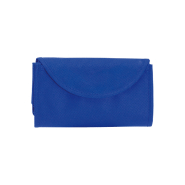 Sac shopping pliable - Non-woven 70 g/m² - Bleu - Taille pliée 185×87 mm_1