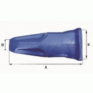 Dents de godet adaptables Feurst AFV 4703 SP - 55,6 kg - Dimensions précises_1