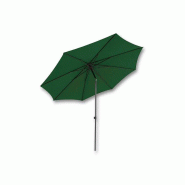 Parasol droit bali ø300 cm – MTF – toile vert foncé avec manivelle – 2naz0169_1