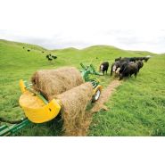 Dérouleuse à chaîne SL700X - Hustler Equipment - capacité 2 balles, balles rondes et enrubanné_1