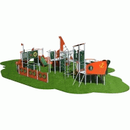 Structure de jeux inox 4 tours et étrave - gamme cargo - BI4B_1