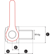 Anneau de levage à double articulation - CODIPRO DSS - REF : 41051 - Capacité de 5,5t à 32,1t_1