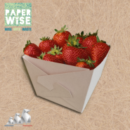 Barquette en carton écoresponsable - montage facile - pour fruits - Co Productions_1