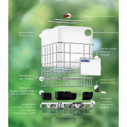 Cuves IBC - Reconditionnées - Métal, 1000 L, Standard (Non UN)_1