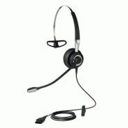 Jabra BIZ 2400 II Casque Avec fil Minerve, Crochets auriculaires, Arceau Bureau/Centre d'appels Noir_1