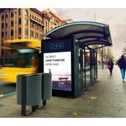 Start double 03.244.1.Sn - cendrier corbeille haute durabilité - Zano - 2 bacs semi-circulaires_1