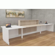 Banque d'accueil PMR largeur 4,24m option éclairage So Aragon_1