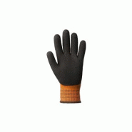 GANTS EUROWINTER L22 fourre acryl dble enduct orange/gris latex_1