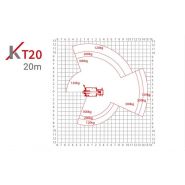 Kt20 nacelle vl à bras téléscopique - klubb - 20,60 m_1
