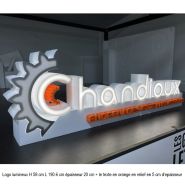 Lettres et ou logo en polystyrène lumineuses_1