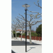 Mât d'éclairage public cylindrique ac 89 / hauteur 3 - 5 m / en acier / diamètre 89 mm_1