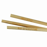 Pailles de seigle cocktail H 15 à 17cm Ø0,4 à 0,6cm - par 1000_1
