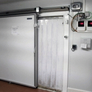 Porte à lanières ridgrdfrd / transparente / lanières fixes / isolation thermique_2