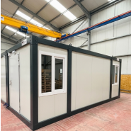 Bureau de chantier modulaire en kit - Avec ou sans sanitaire - Temporaire ou durable_1
