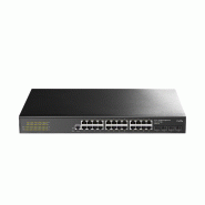 CUDY GS2024S2 Switch Gigabit 24 ports de couche 2 géré, avec 4 emplacements SFP Gigabit_1