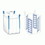 LOT de 10 BIGBAGS Occasion 100x100x180, SWL: 1250 kg, GR+GV - Anti-écarteurs dans les angles_1