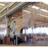 Porte à fermetures flexibles à lanières, solution idéale pour la division interne des pièces ou des passages internes - StripGO_1