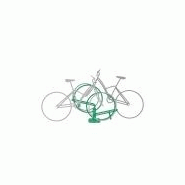 Support 2 vélos décalés face à face - VelFace - rangement rapide et ordonné, idéal pour allées centrales_1