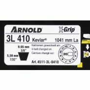 Courroie trapézoïdale X-Grip V - Type 3L410_1