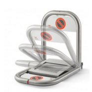 Arceau parking autonome solaire Réf CARDIN: PARKSUN_1