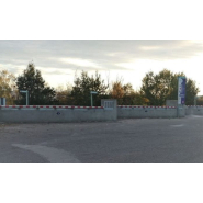 Garde-corps fixe pour déchèterie - protection antichute conforme NF P01-012 et arrêté 2710 - fabrication française_2