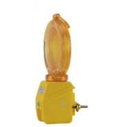 Lampe de chantier monopile double face - Lentilles diamètre 180 mm - Technologie LED - Fixation anti-vol_1