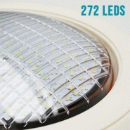 Projecteur LED RGB 35W extra-plat pour piscine - Étanche IP68 avec télécommande et 19 modes d'éclairage_1