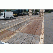 Remorque porte-engins 19 tonnes avec suspensions mécaniques