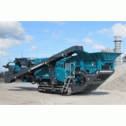 Concasseur à percussion sur chenilles - Powerscreen Trakpactor 260 & 260 SR - Rotor 860 mm - Capacité 250 t/h_1