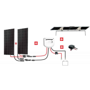 Kit solaire nautisme Uniteck - inclinable 200W 12V MPPT, haute performance et fabrication française_1