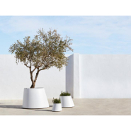 Pot de fleur dynamique - Ref : CONEESALBL_1