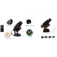 Projecteur gobo WT-RT1520 - Noble - LED rotatif 15W - Degré d'objectif: 15° - Intérieur_1