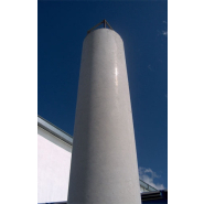 Coffrage de poteau en carton rond finition lisse - Référence 580_conf - Léger, imperméable et recyclable_1