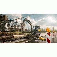 Pelle sur chenilles Volvo EC60E avec force de cavage de 43,3 kN