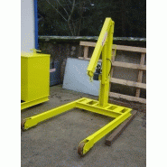 Grue d'atelier châssis V ou H - flèche 5 positions - portée jusqu'à 1000 kg à 1 m_1