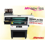 Imprimante à plat Mimaki UJF-6042 MKII - Format 610x420 mm - Technologie LED UV et encres rigides/souples_1