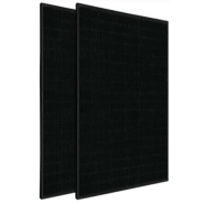 Panneau solaire demi-cellule full black 395W JA Solar - monocristallin, esthétique noire, garantie 25 ans_1