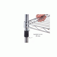 Étagère métal chromé 3 tablettes 90 cm_1