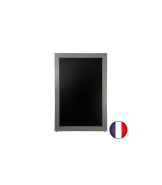 Chevalet stop trottoir avec cadre large en bois - 109 x 73 cm - Référence : LSTF82G_1