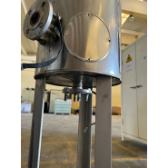 Cuve en acier inoxydable 49 litres d'occasion avec serpentin intérieur et isolation thermique - référence : c9981_1