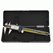 Pied à coulisse digital à becs fins - becs à pointes, jauge de profondeur et conversion mm/inch_1