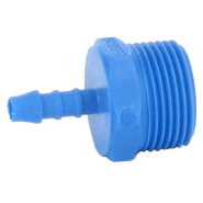 Raccord annelé - Droit - M 3/4