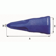Dents de godet adaptables Feurst AF 7359 V - 6,50 kg - Dimensions précises_1