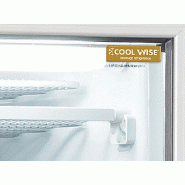 Armoire congélateur vitrée blanche 300 L - avec canopy | Coolhead - TNG390C_1