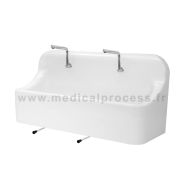 Auge chirurgicale MP'DUO - Commande fémorale (genou) - Lavage chirurgical pour deux utilisateurs