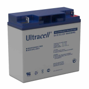 Batterie AGM 18Ah 12V Ultracell - Sans entretien, technologie avancée et longue durée de vie_1